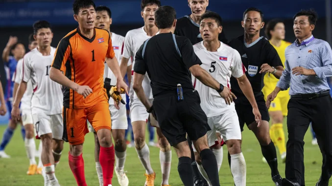 Asian Games: Drama As North Korea Players Attack Referee After Loss To Japan