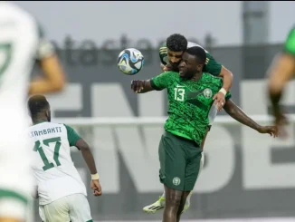 Friendly: Saudi Arabia Snatch Late Goal To Force Super Eagles to 2-2 Draw