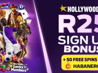 Hollywoodbets Register Login Online: R25 Bonus + 50 Free Spins on Spina Zonke