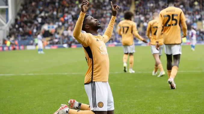 Iheanacho: Leicester City Must Maintain Winning Momentum