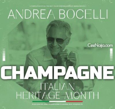 Andrea Bocelli Champagne