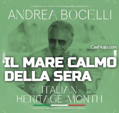 Andrea Bocelli Il Mare Calmo Della Sera