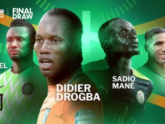 Mikel, Drogba, Mane, Hakimi Named As AFCON 2023 Draw Assistants