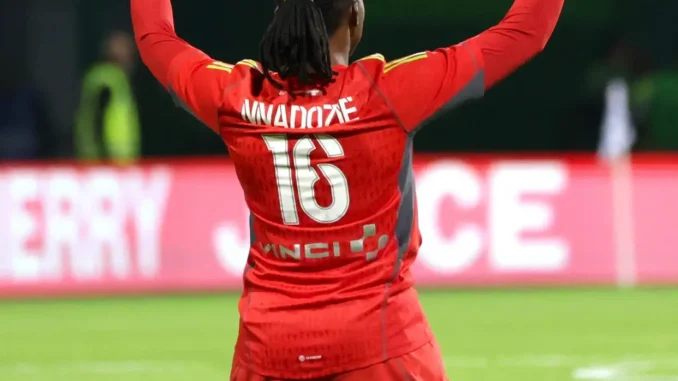 Nnadozie Celebrates Paris FCs Historic Champions League Group Stage Qualification