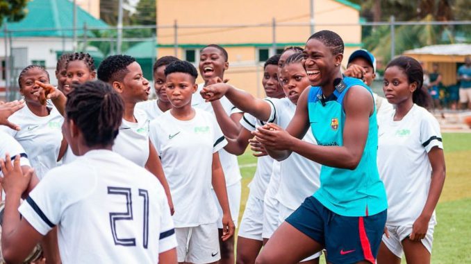 Oshoala To Mentor Youngsters On International Girl Child Day
