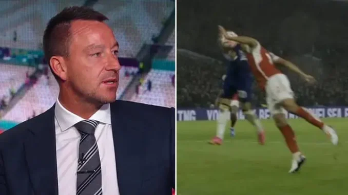 Referee Wrong To Have Awarded Chelsea Penalty Vs Arsenal  Terry