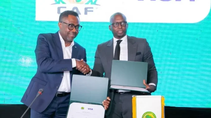 Visa Signs With CAF As Official Payment Partner For AFCON Tournaments Until 2026