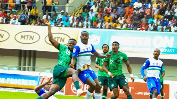 2026 WCQ: Enoh Calls For Improvement From Super Eagles After Draw Vs Lesotho in Uyo