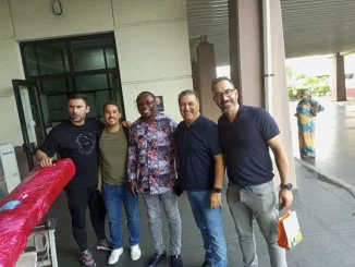 2026 WCQ: Peseiro, Assistants Arrive Uyo  To Begin Preparation For Lesotho Clash