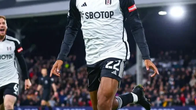 Iwobi Reacts To Maiden Fulham Goal