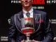 Lewandowski Celebrates Pichichi Award For Laliga Top Scorer (2022/2023)