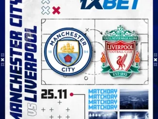 Man City VS Liverpool: 1xBet Announces A grand Battle In The Premier League