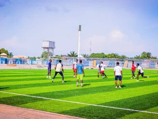 Nasarawa State, Lafia City Stadium Ready For 2023/2024 NNL Season Kickoff   Deputy Governor, Dr. Akabe