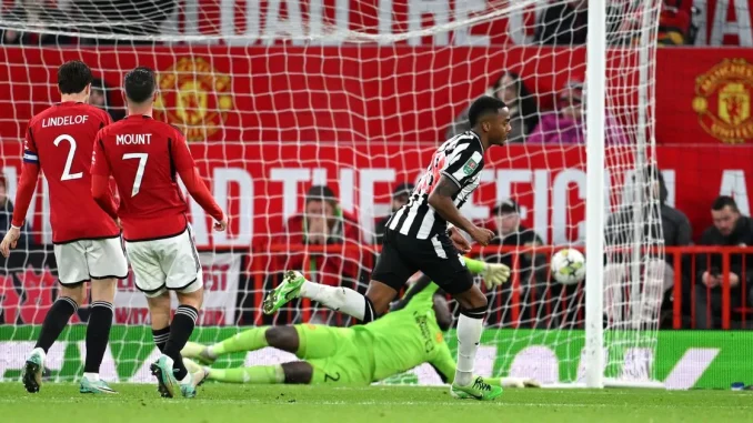 Newcastle United Eliminate Carabao Cup Holders, Man United