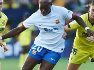 Oshoalas Brace Helps Barcelona To 6-0 Win At Villarreal