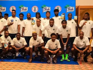 Peak Milk Energizes Super Eagles