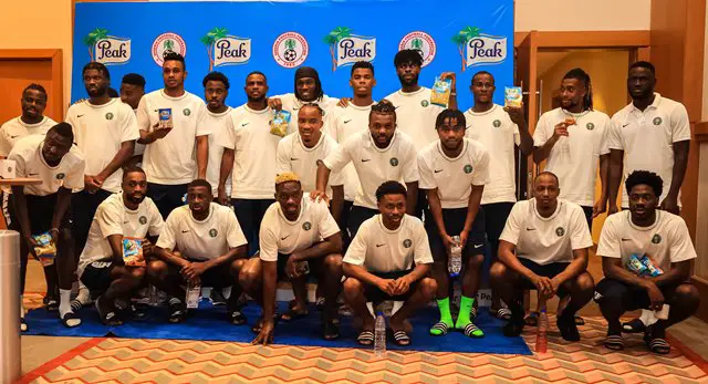 Peak Milk Energizes Super Eagles