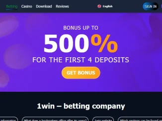 1Win Welcome Bonus India: Claim 500% Bonus up to 75,000 INR in Free Bets