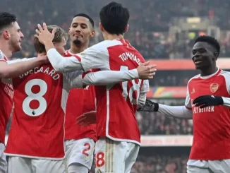 Arsenal Claim Nervy Win Over Wolves To Go Four Points Clear Of Man City