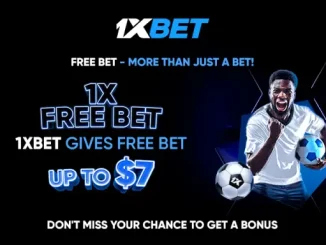 Get A Free Bet Every Week From 1xBet