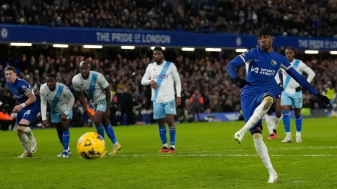 Madueke Delighted To Score Chelsea Winning Goal Against Crystal Palace