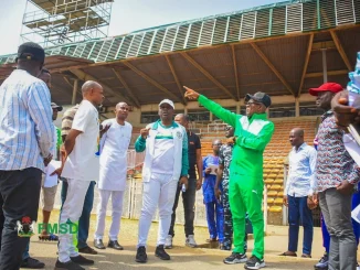 Sports Minister Inspects Obafemi Awolowo Stadium